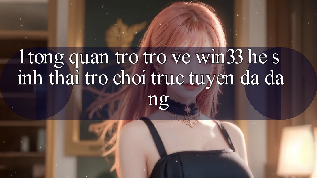 1. Tổng Quan Trở trở về Win33 - Hệ Sinh Thái Trò chơi trực tuyến Đa Dạng