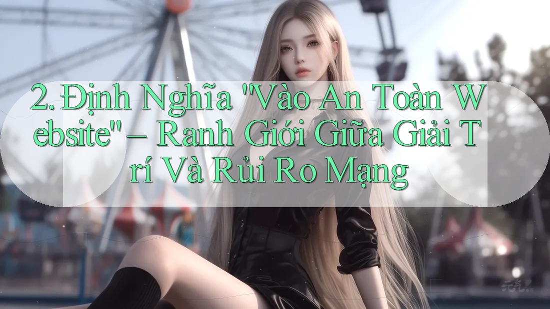2. Định Nghĩa “Vào An Toàn Website” – Ranh Giới Giữa Giải Trí Và Rủi Ro Mạng