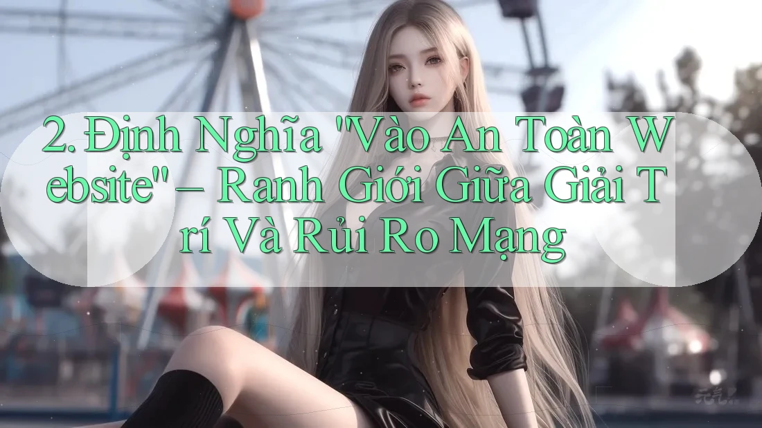 2. Định Nghĩa “Vào An Toàn Website” – Ranh Giới Giữa Giải Trí Và Rủi Ro Mạng