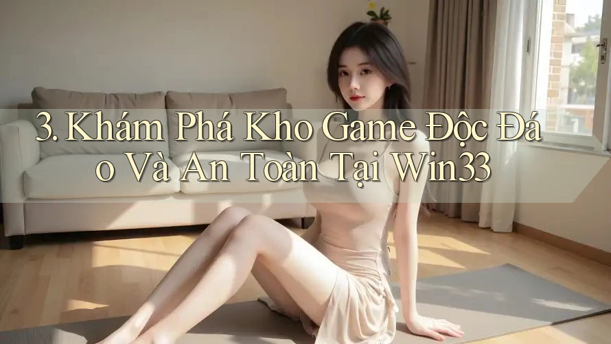 3. Khám Phá Kho Game Độc Đáo Và An Toàn Tại Win33