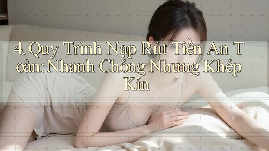 4. Quy Trình Nạp Rút Tiền An Toàn: Nhanh Chóng Nhưng Khép Kín