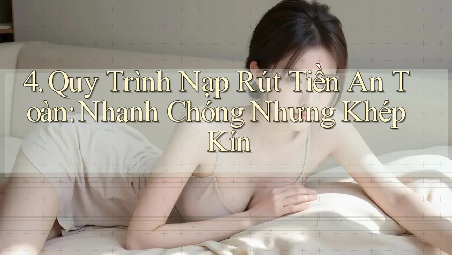4. Quy Trình Nạp Rút Tiền An Toàn: Nhanh Chóng Nhưng Khép Kín