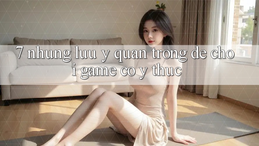 7. Những Lưu Ý Quan Trọng Để Chơi Game Có ý thức 7. Những Lưu Ý Quan Trọng Để Chơi Game Có ý thức