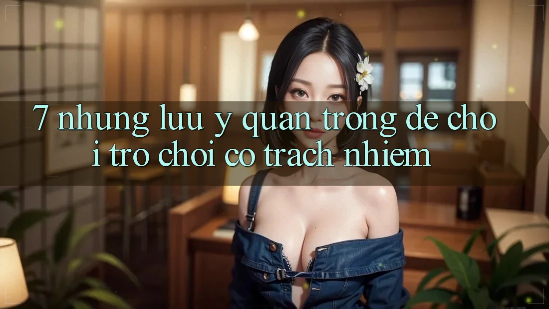 7. Những Lưu Ý Quan Trọng Để Chơi Trò chơi Có Trách Nhiệm