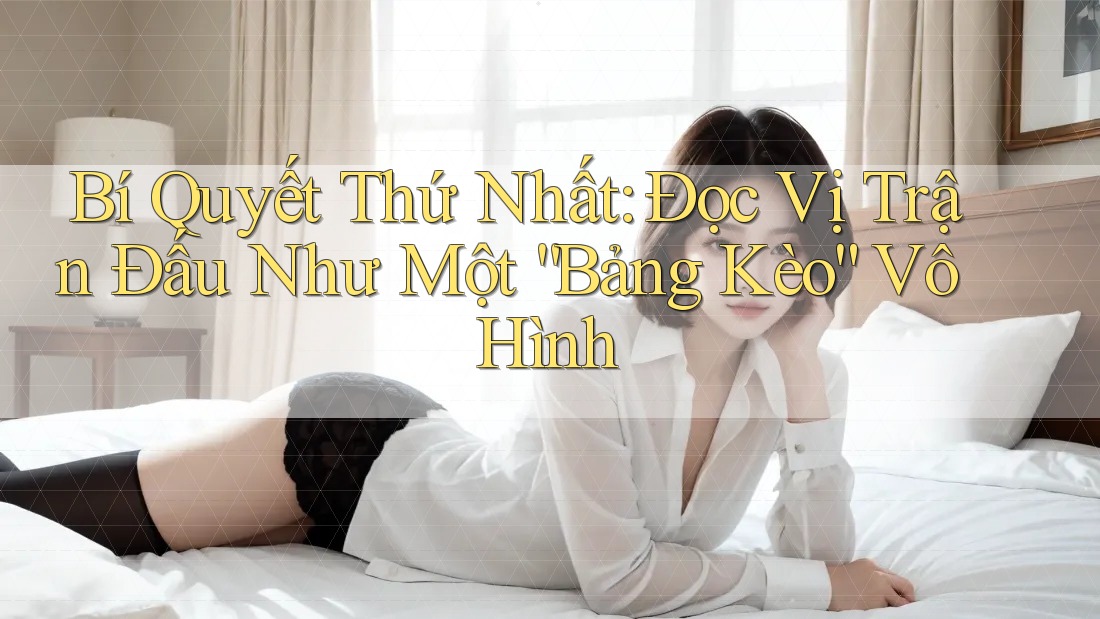 Bí Quyết Thứ Nhất: Đọc Vị Trận Đấu Như Một “Bảng Kèo” Vô Hình