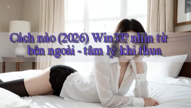 Cách nào (2026) Win33 nhìn từ bên ngoài   tâm lý khi thua