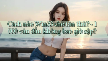 Cách nào Win33 cho tân thủ   1000 ván đầu không bao giờ sập