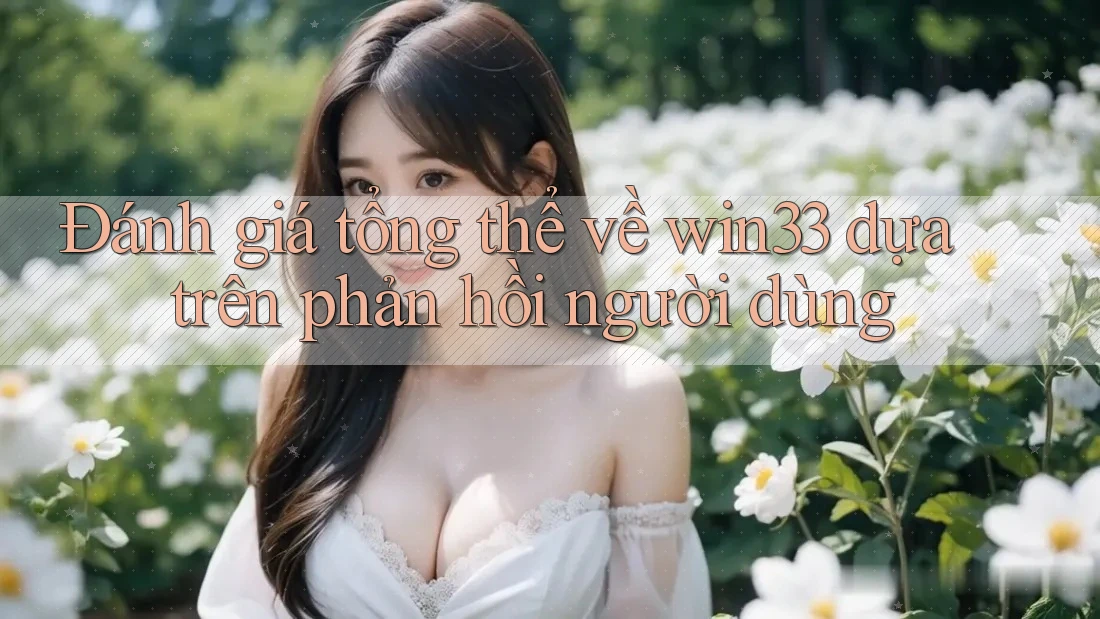 Đánh giá tổng thể về win33 dựa trên phản hồi người dùng Đánh giá tổng thể về win33 dựa trên phản hồi người dùng