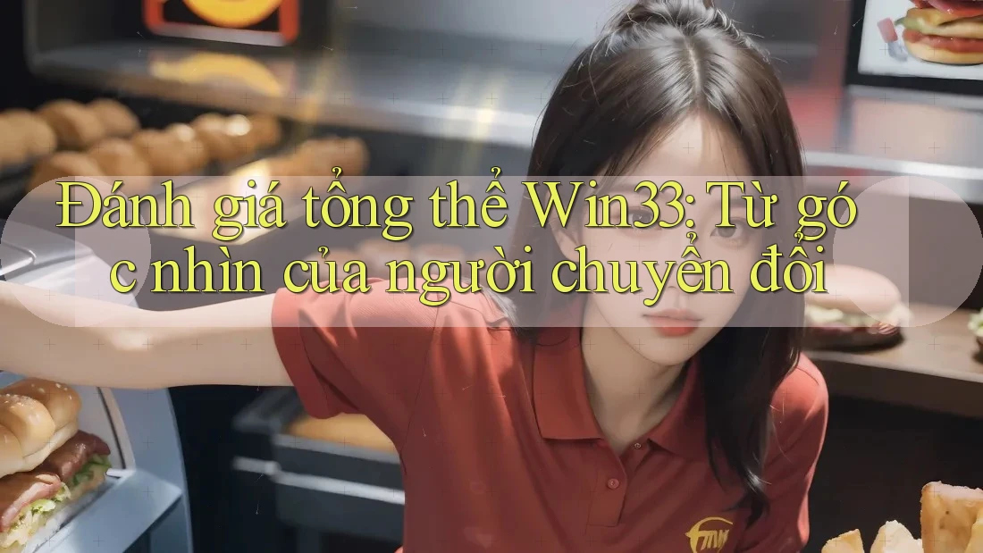 Đánh giá tổng thể Win33: Từ góc nhìn của người chuyển đổi