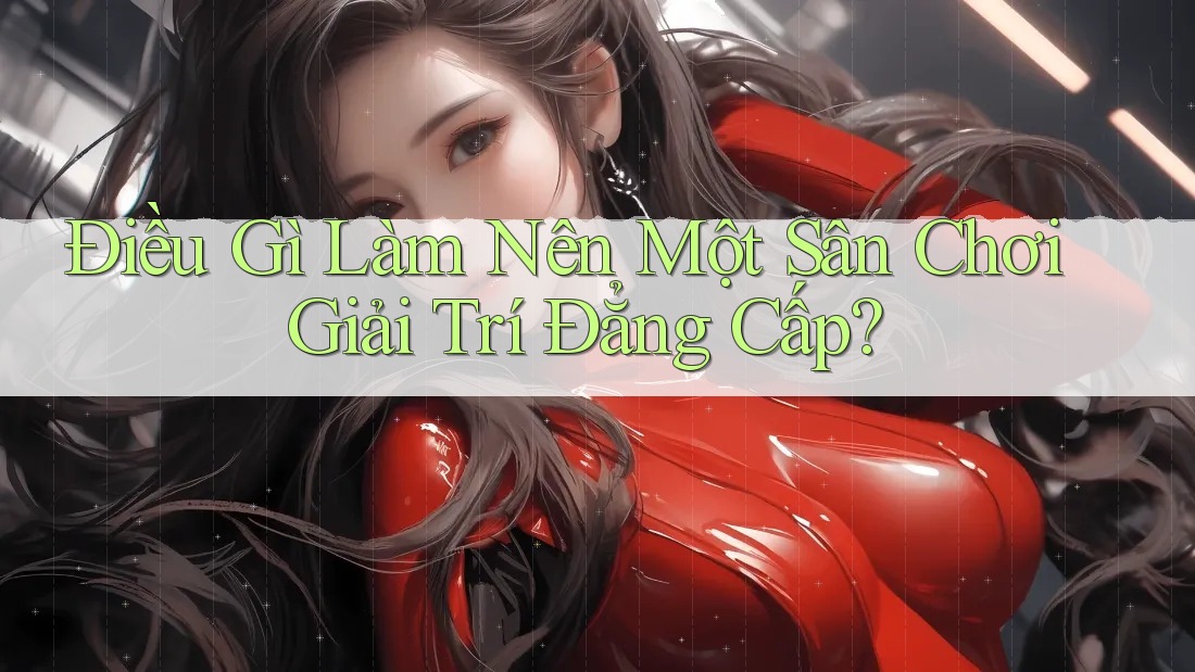 Điều Gì Làm Nên Một Sân Chơi Giải Trí Đẳng Cấp?