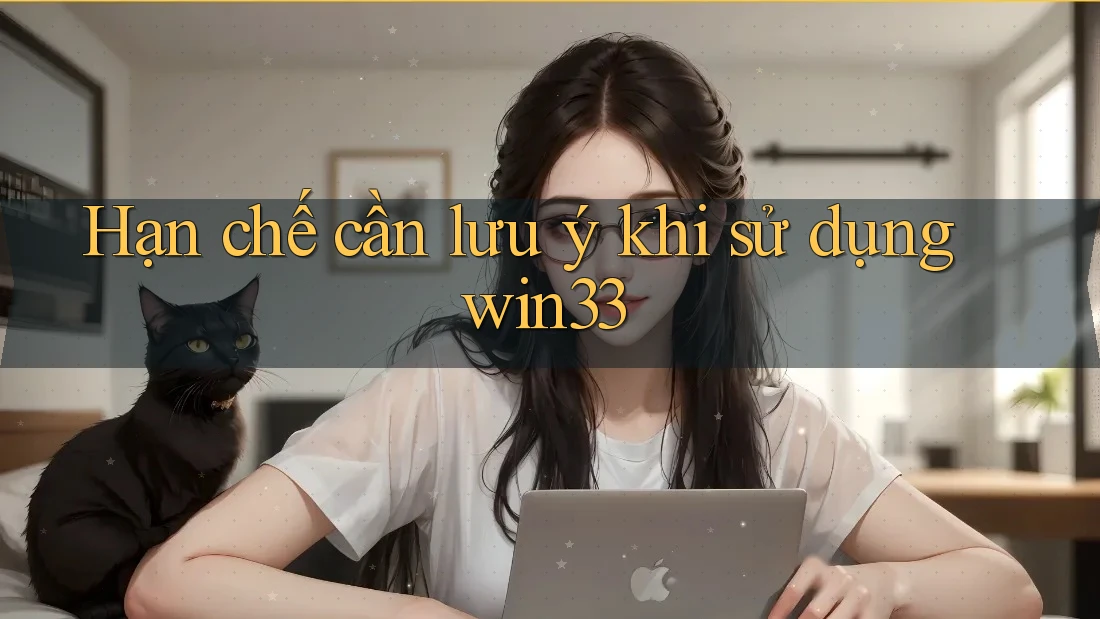 Hạn chế cần lưu ý khi sử dụng win33 Hạn chế cần lưu ý khi sử dụng win33