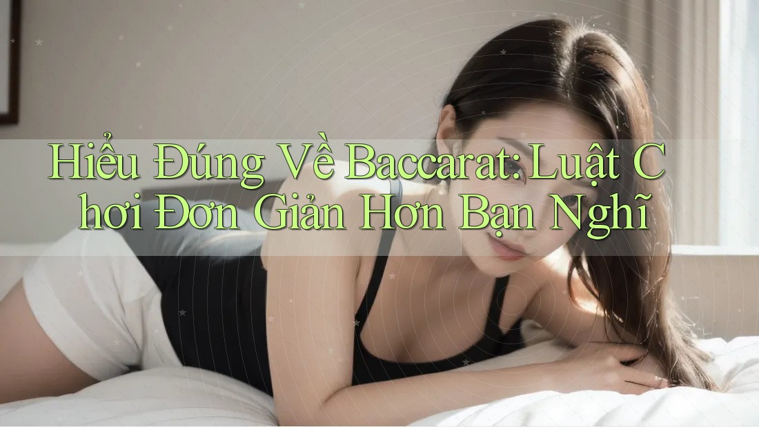 Hiểu Đúng Về Baccarat: Luật Chơi Đơn Giản Hơn Bạn Nghĩ Hiểu Đúng Về Baccarat: Luật Chơi Đơn Giản Hơn Bạn Nghĩ