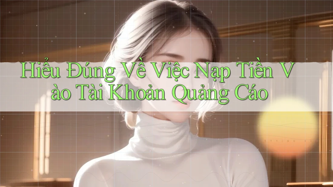Hiểu Đúng Về Việc Nạp Tiền Vào Tài Khoản Quảng Cáo