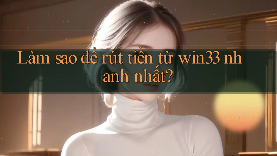 Làm sao để rút tiền từ win33 nhanh nhất? Làm sao để rút tiền từ win33 nhanh nhất?