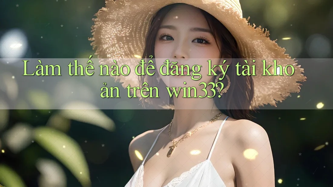 Làm thế nào để đăng ký tài khoản trên win33? Làm thế nào để đăng ký tài khoản trên win33?
