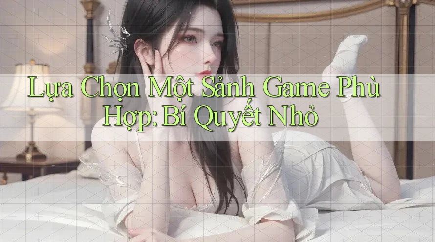 Lựa Chọn Một Sảnh Game Phù Hợp: Bí Quyết Nhỏ