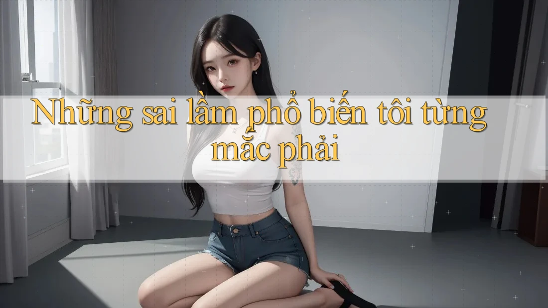 Những sai lầm phổ biến tôi từng mắc phải Những sai lầm phổ biến tôi từng mắc phải