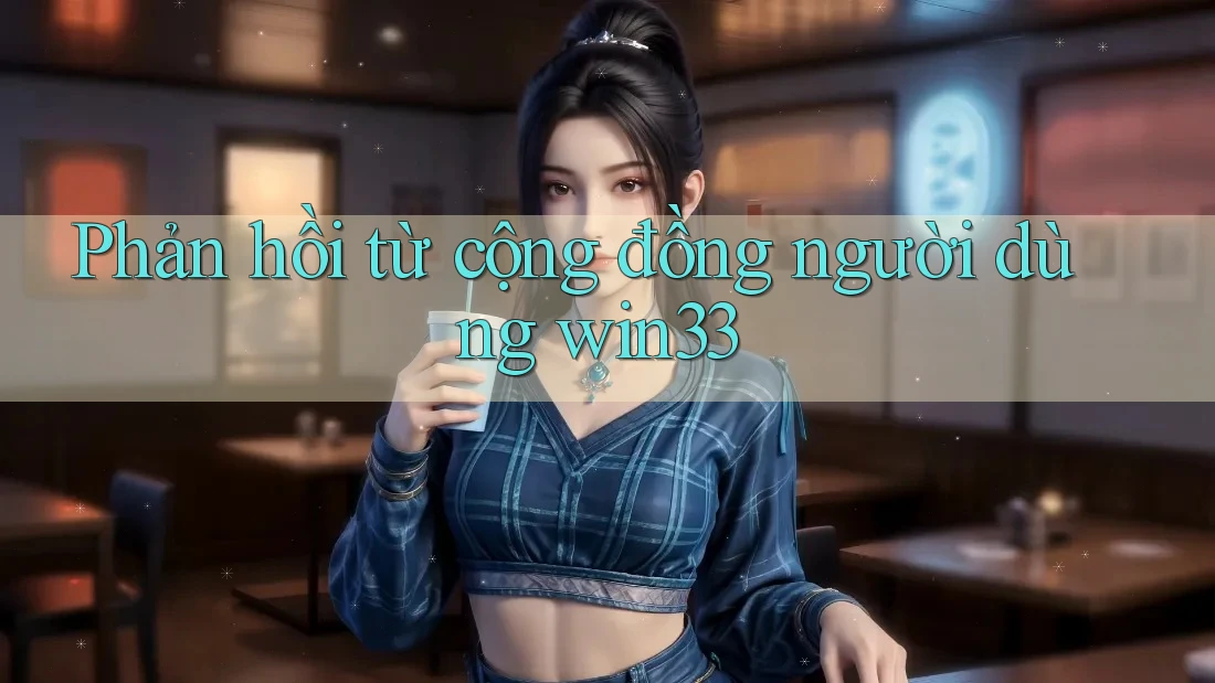 Phản hồi từ cộng đồng người dùng win33 Phản hồi từ cộng đồng người dùng win33