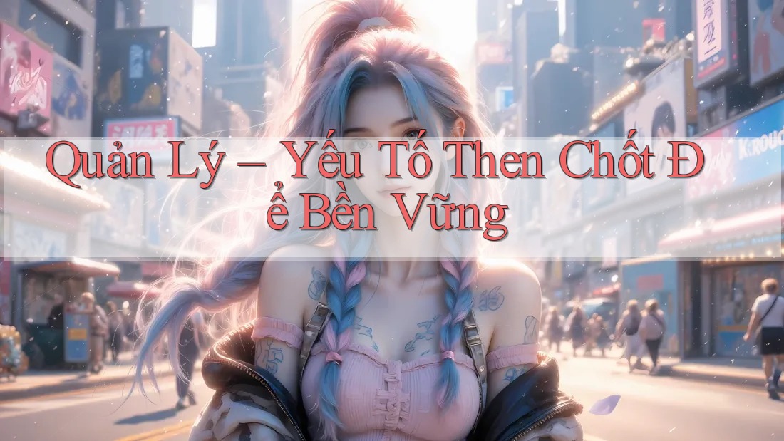 Quản Lý – Yếu Tố Then Chốt Để Bền Vững