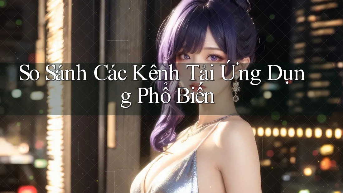 So Sánh Các Kênh Tải Ứng Dụng Phổ Biến