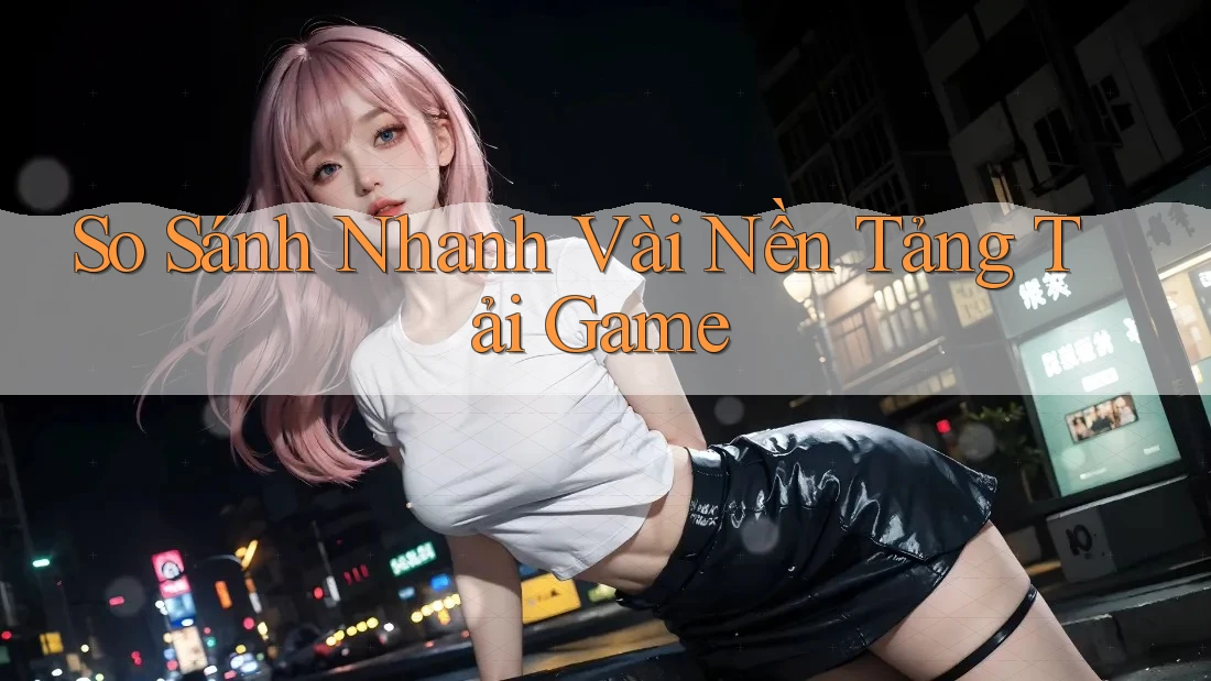 So Sánh Nhanh Vài Nền Tảng Tải Game