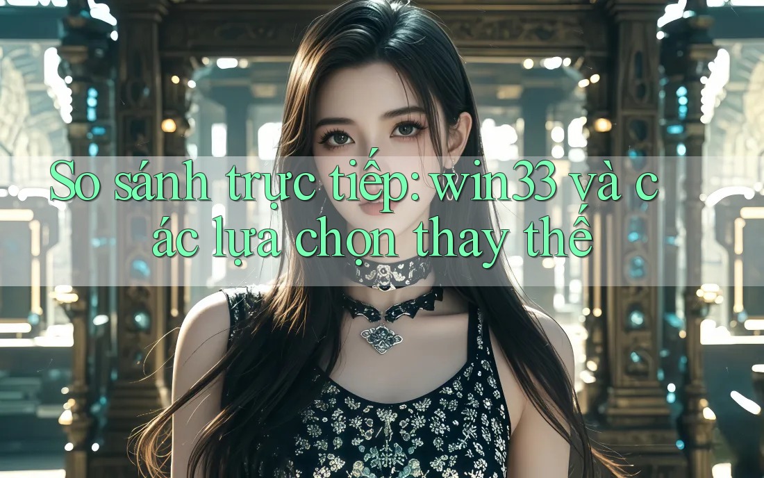So sánh trực tiếp: win33 và các lựa chọn thay thế So sánh trực tiếp: win33 và các lựa chọn thay thế