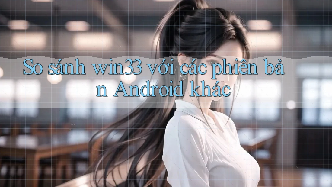 So sánh win33 với các phiên bản Android khác