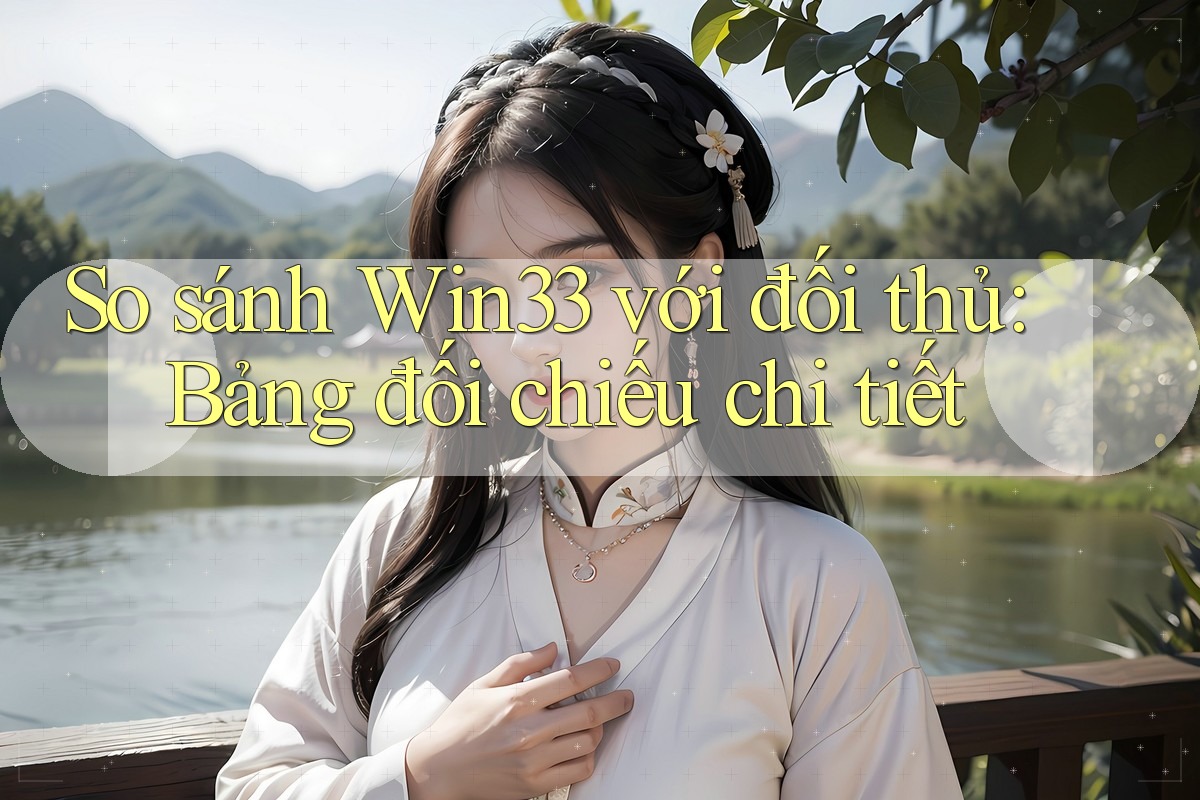 So sánh Win33 với đối thủ: Bảng đối chiếu chi tiết