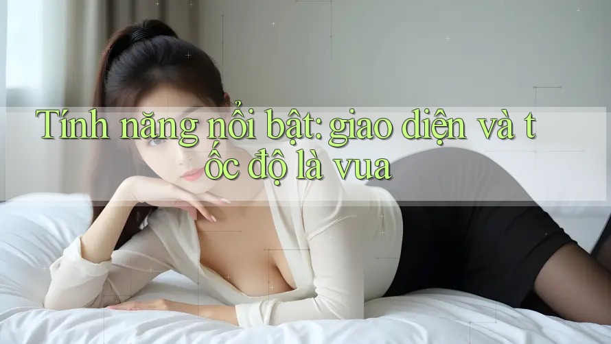 Tính năng nổi bật: giao diện và tốc độ là vua