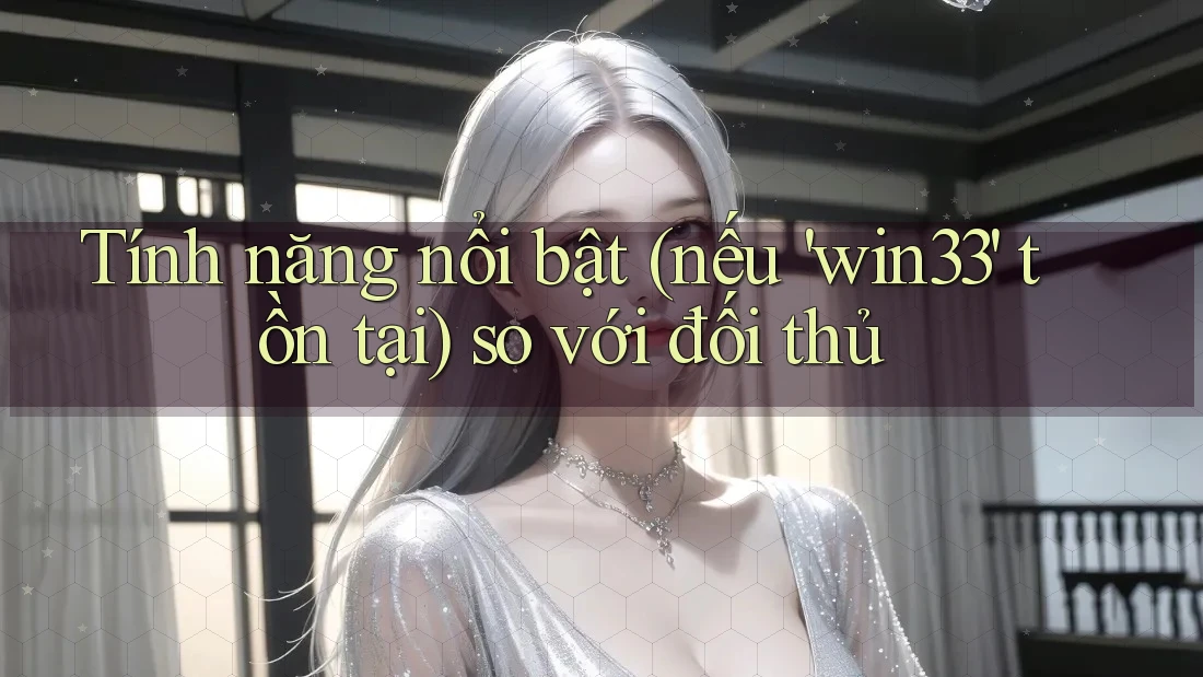 Tính năng nổi bật (nếu 'win33' tồn tại) so với đối thủ