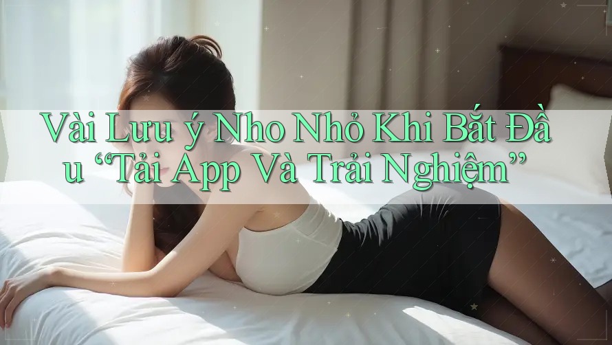 Vài Lưu ý Nho Nhỏ Khi Bắt Đầu “Tải App Và Trải Nghiệm”
