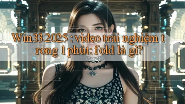 Win33 2025 video trải nghiệm trong 1 phút fold là gì