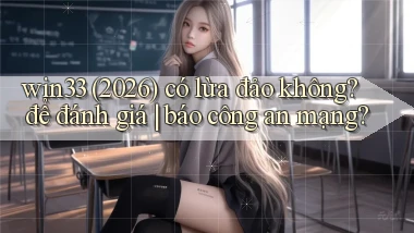 win33 (2026) có lừa đảo không để đánh giá báo công an mạng