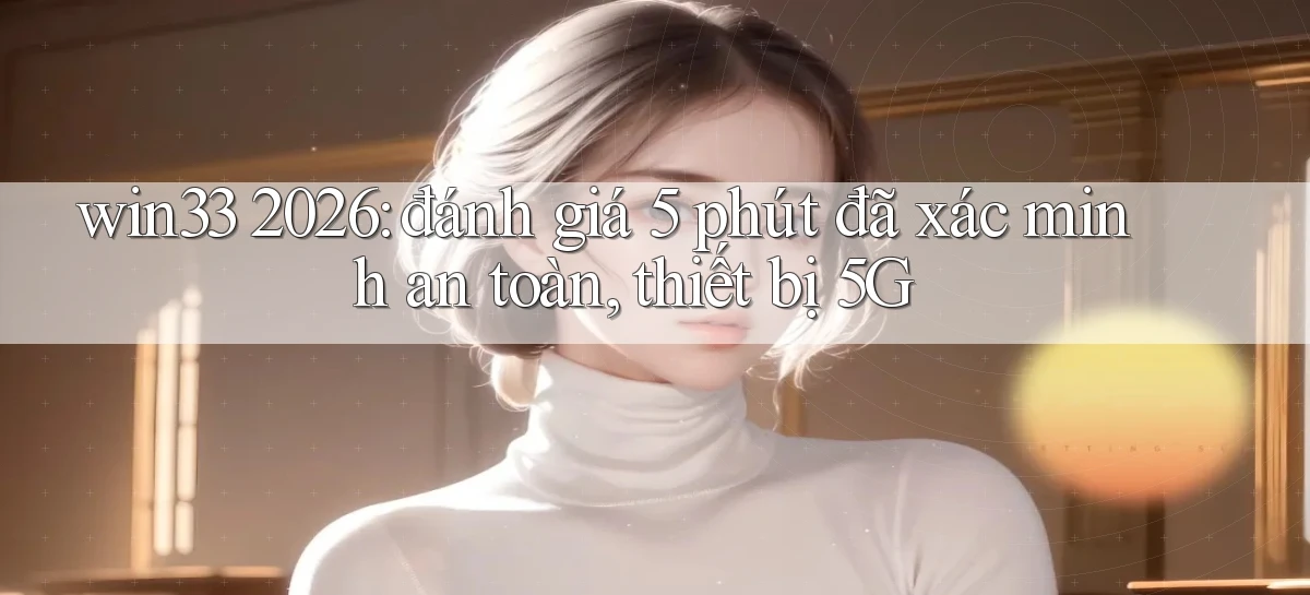 win33 2026 đánh giá 5 phút đã xác minh an toàn, thiết bị 5G