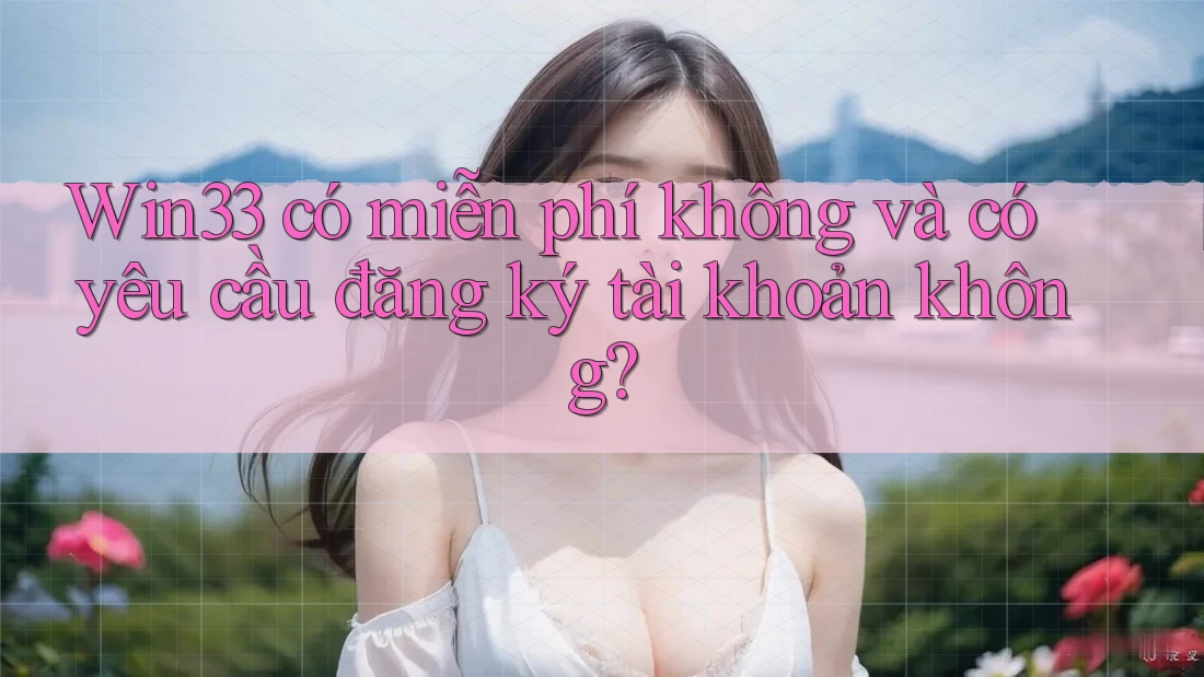 Win33 có miễn phí không và có yêu cầu đăng ký tài khoản không?