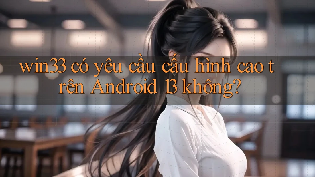 win33 có yêu cầu cấu hình cao trên Android 13 không? win33 có yêu cầu cấu hình cao trên Android 13 không?