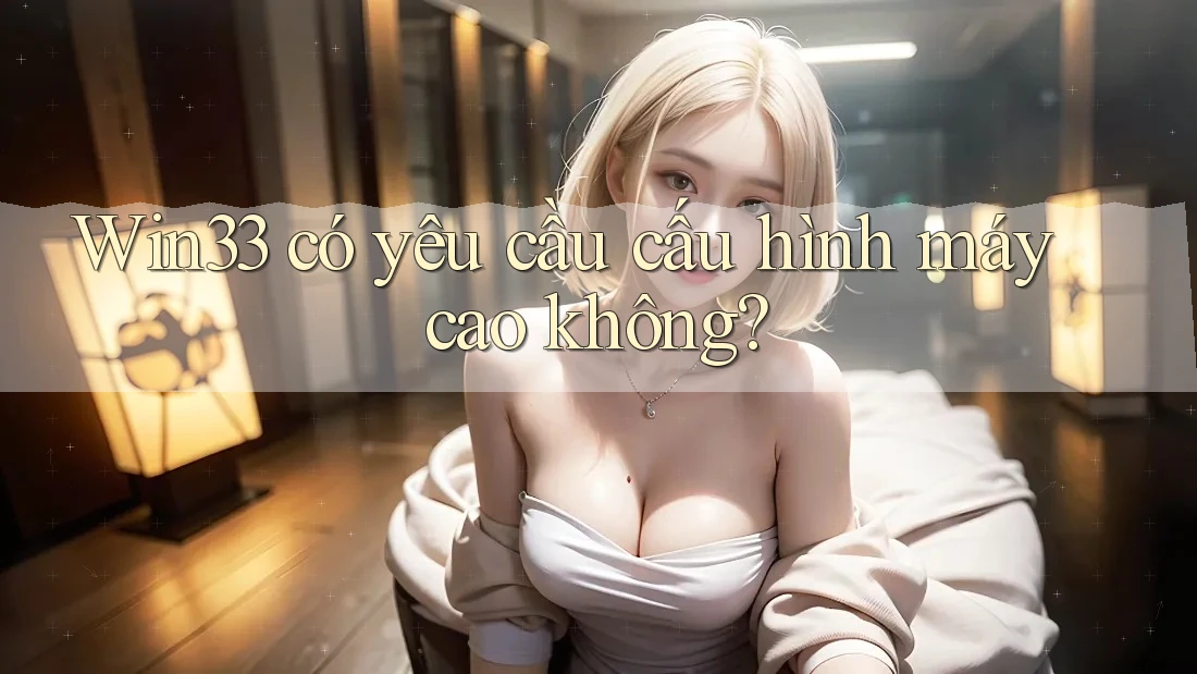win33 có yêu cầu cấu hình máy cao không?