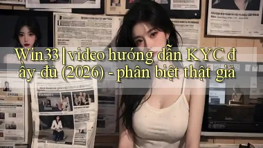 Win33 video hướng dẫn KYC đầy đủ (2026)   phân biệt thật giả